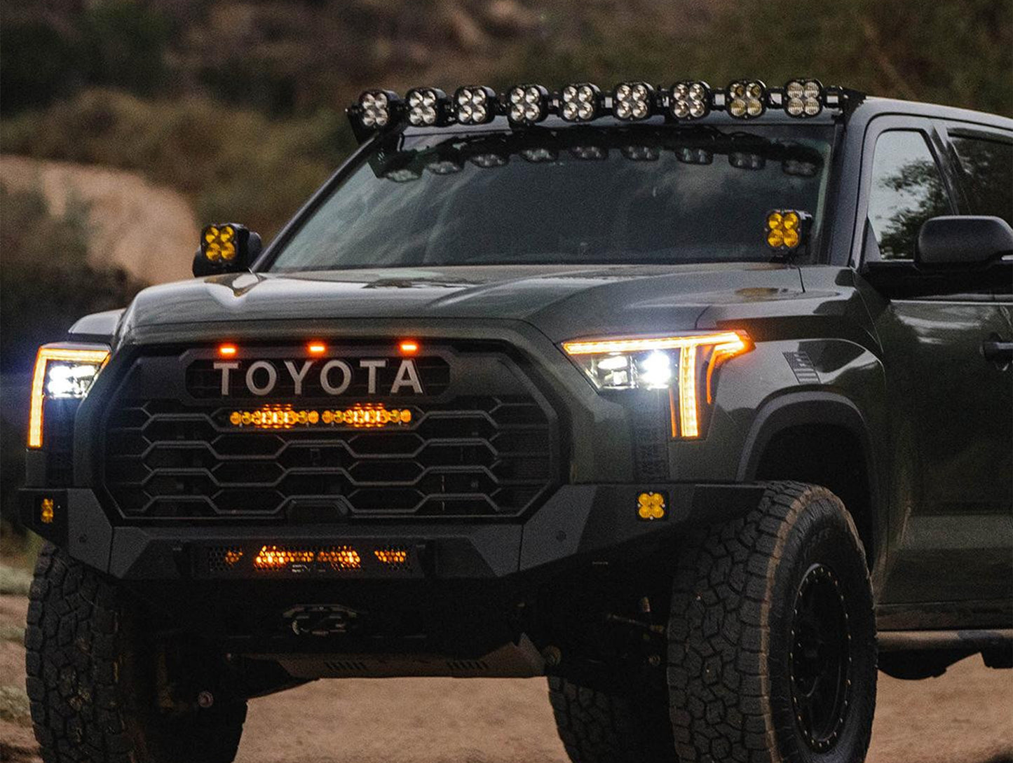 Baja Designs 9XL Linkable Roof Bar Kit - 2022+ Tundra