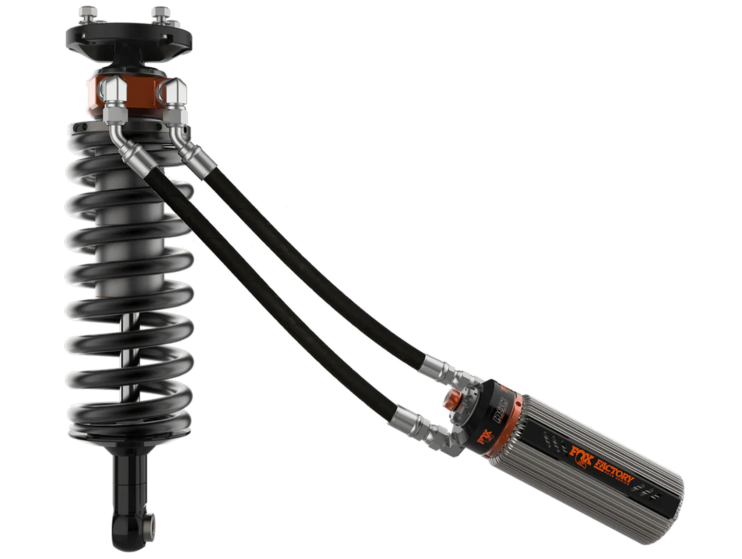 FOX 3.0 Factory Race Series Internal Bypass Reservoir Adjustable Front Coilover Shocks - 22+ Tundra