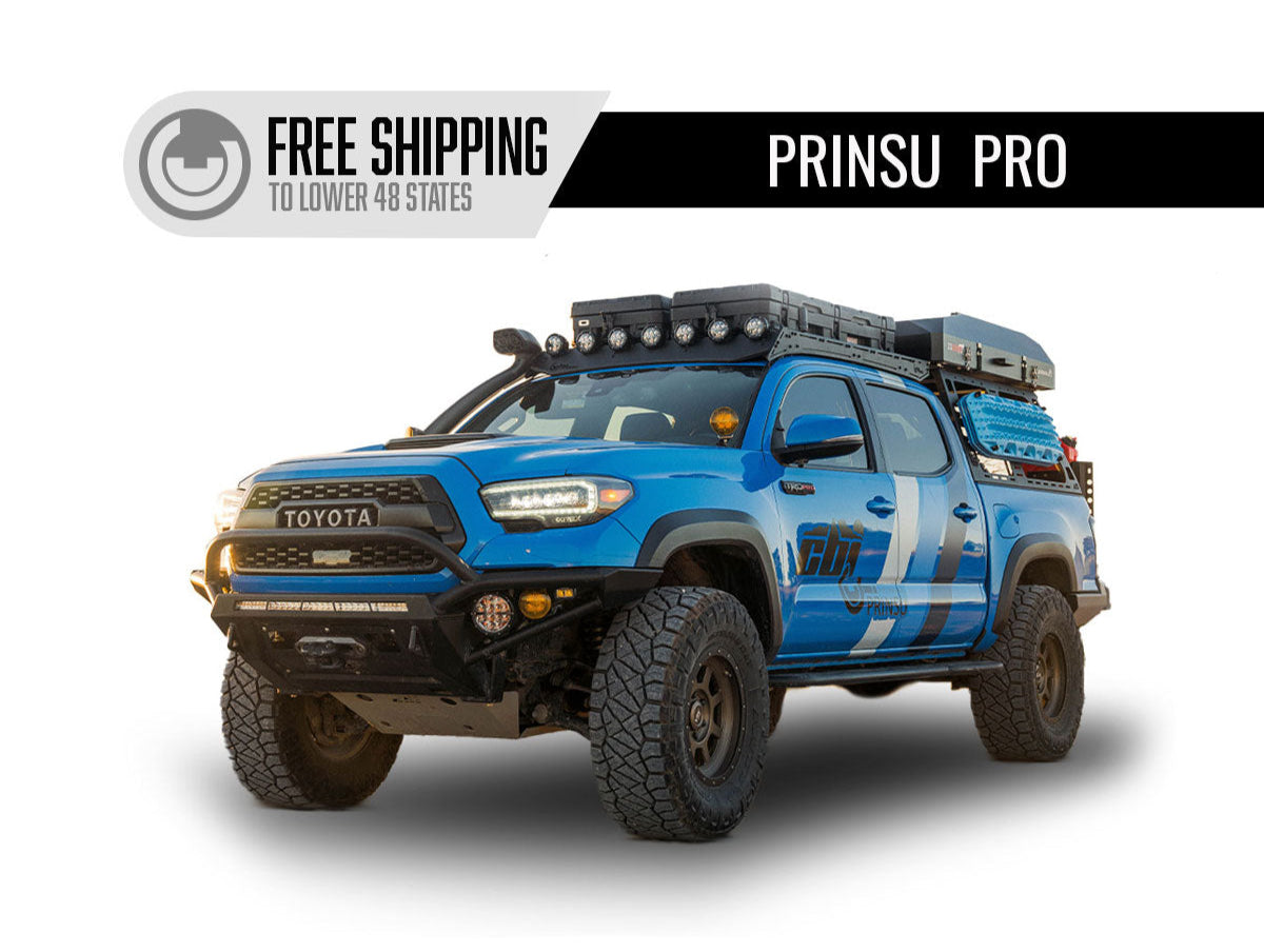 Prinsu Pro Desert Air Intake Cab Rack - 05-23 Toyota Tacoma