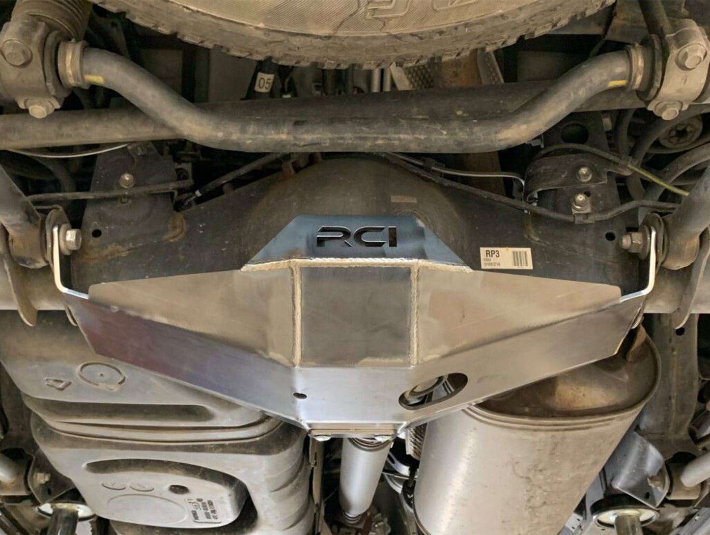 RCI Rear Differential Skid Plate - 10-24 Toyota 4Runner / Lexus GX 460 w/ KDSS