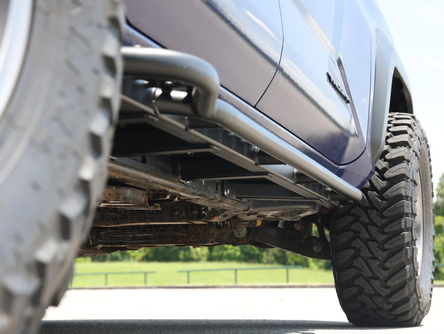 Southern Style Offroad Rock Sliders - 24+ Tacoma Double Cab Short Bed