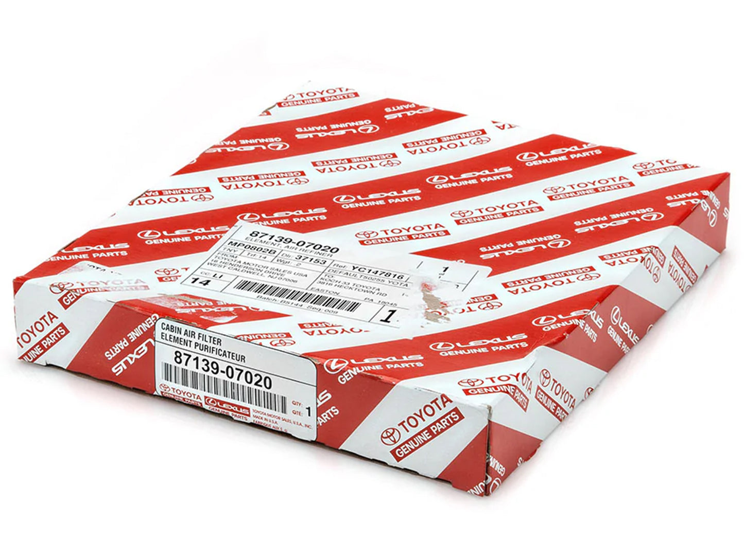 Toyota Cabin Air Filter - 14-24 4Runner