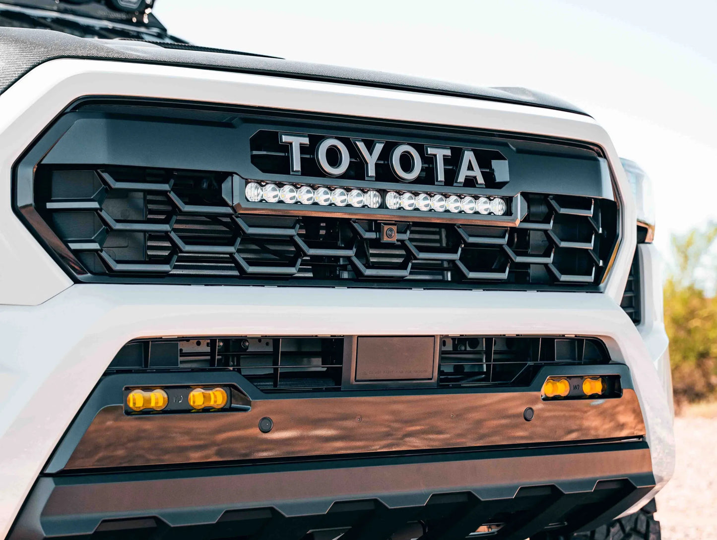 Westcott Designs Baja Designs 20″ Light Bar Grill Bracket - 24+ Toyota Tacoma