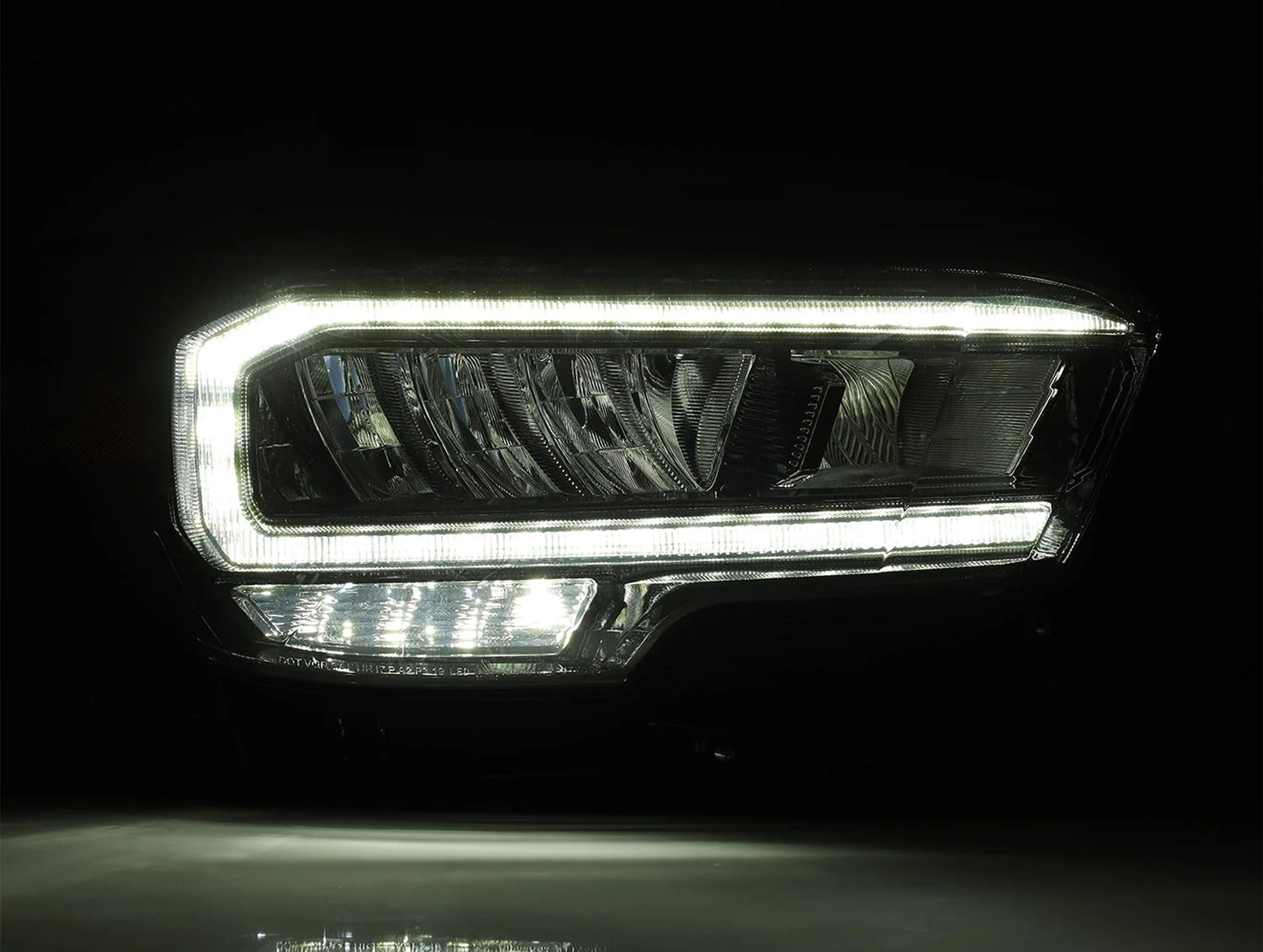 AlphaRex LUXX-Series LED Crystal Headlights - 16-23 Toyota Tacoma