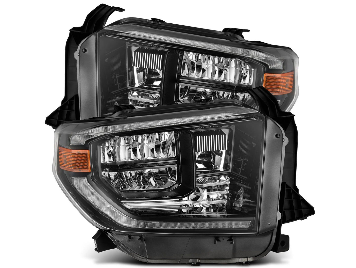 AlphaRex MK II LUXX-Series LED Crystal Headlights - 14-21 Toyota Tundra