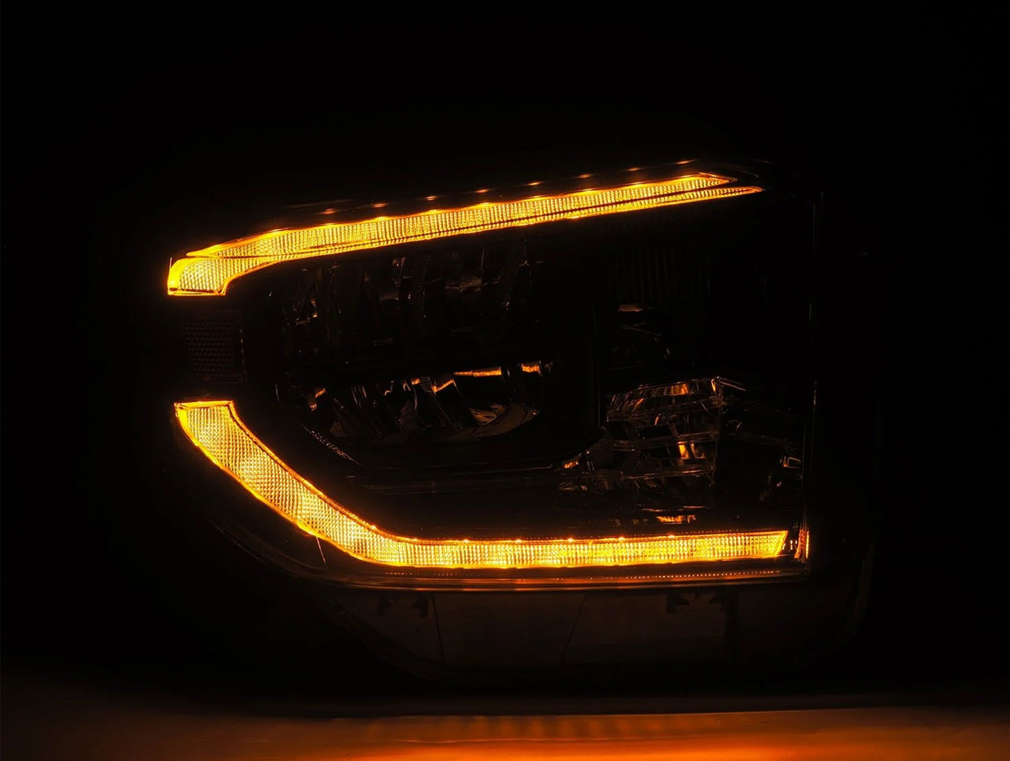 AlphaRex MK II LUXX-Series LED Crystal Headlights - 14-21 Toyota Tundra