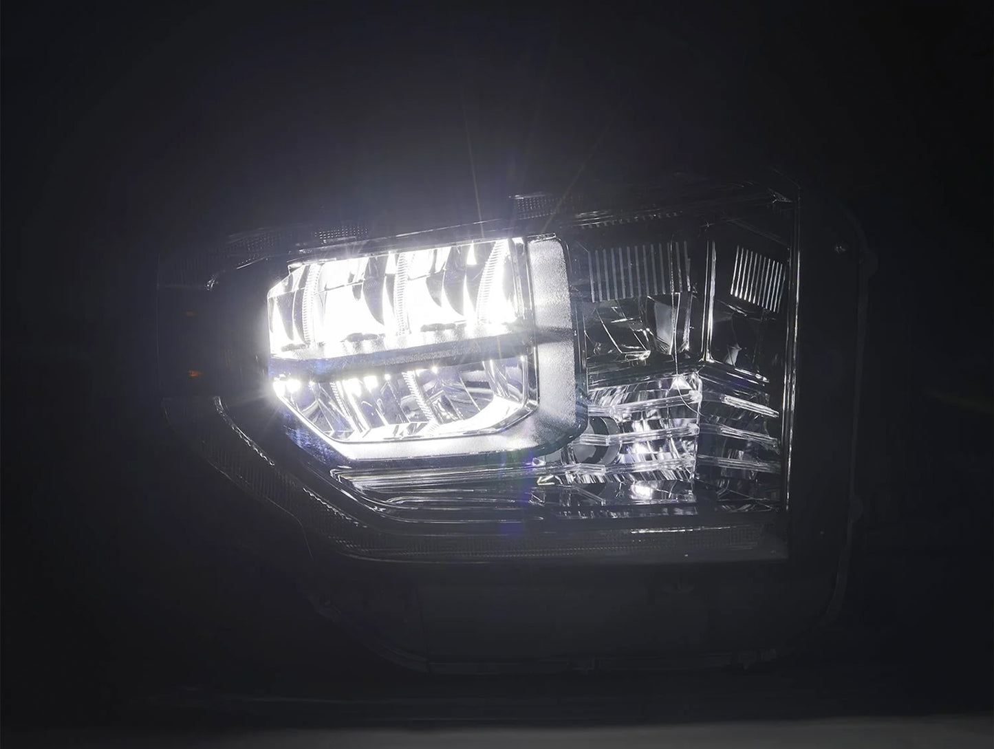 AlphaRex MK II LUXX-Series LED Crystal Headlights - 14-21 Toyota Tundra