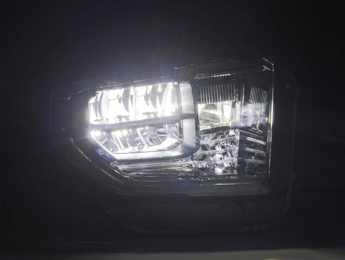 AlphaRex MK II LUXX-Series LED Crystal Headlights - 14-21 Toyota Tundra