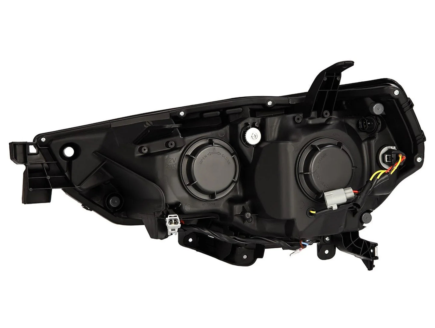 AlphaRex LUXX-Series LED Projector Headlights - Black w/Active Light & Seq. Sig + DRL - 14-22 Toyota 4Runner