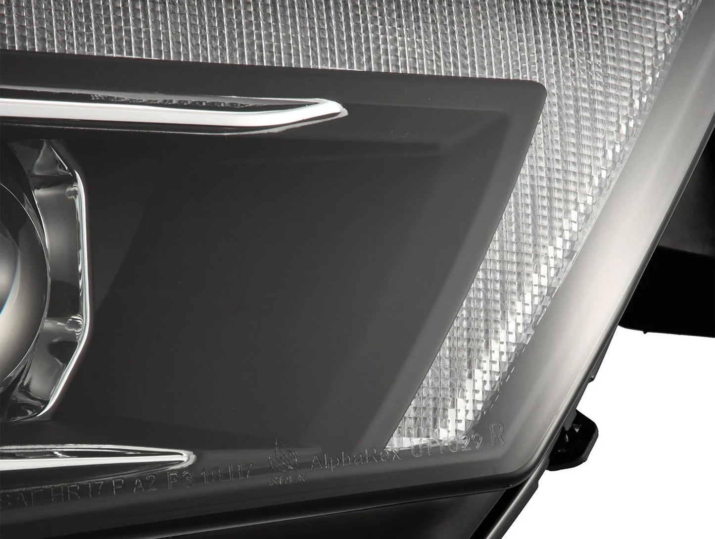 AlphaRex LUXX-Series LED Projector Headlights - Black w/Active Light & Seq. Sig + DRL - 14-22 Toyota 4Runner