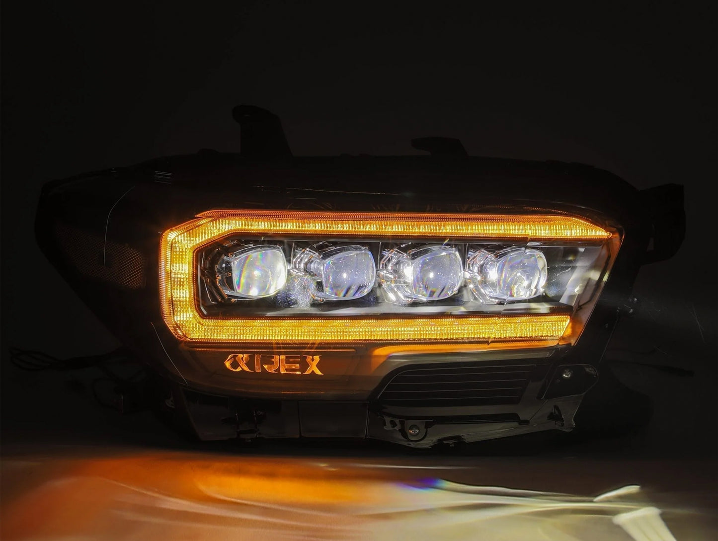 AlphaRex NOVA-Series LED Projector Headlights - 16-23 Toyota Tacoma