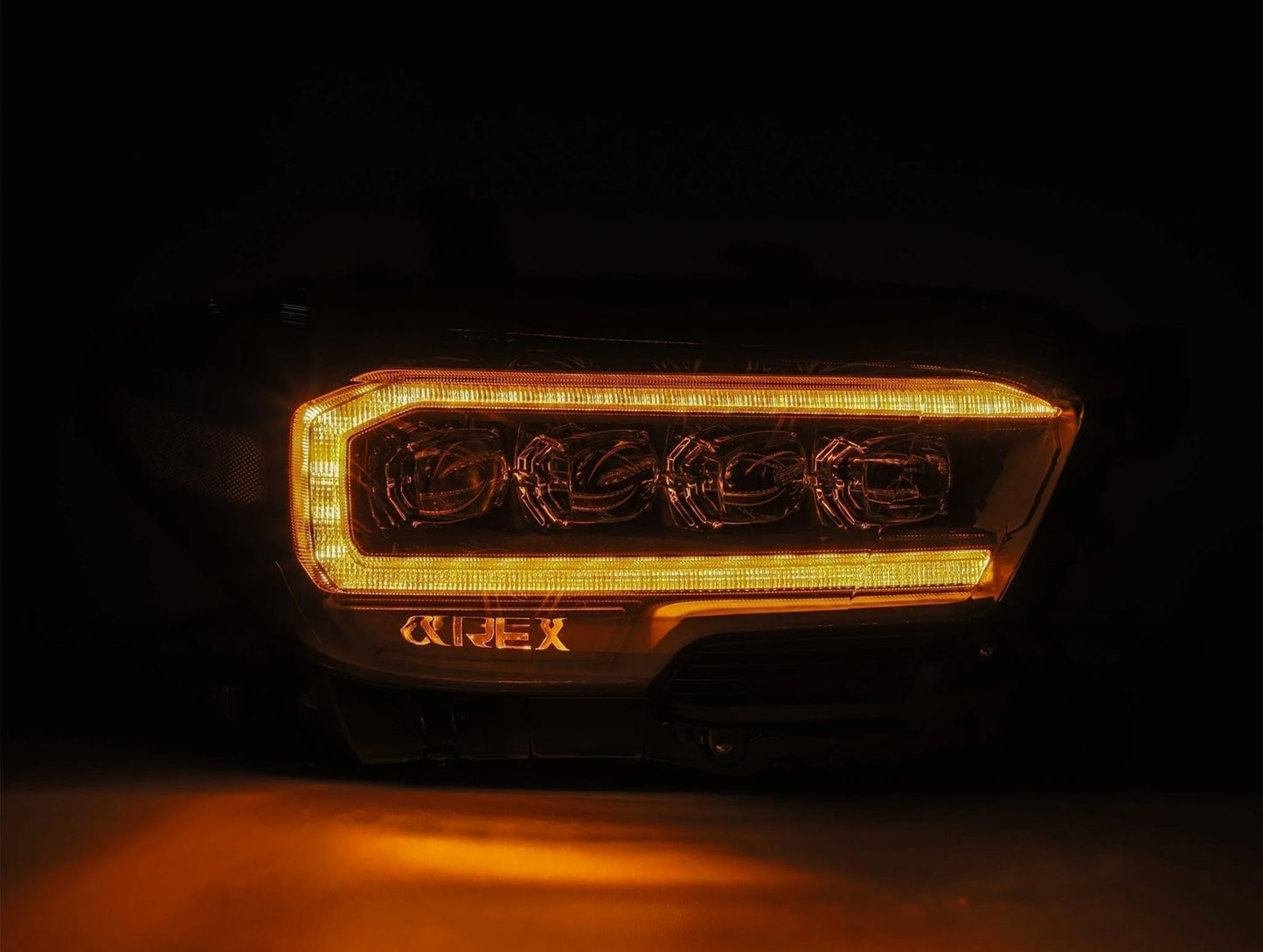AlphaRex NOVA-Series LED Projector Headlights - 16-23 Toyota Tacoma