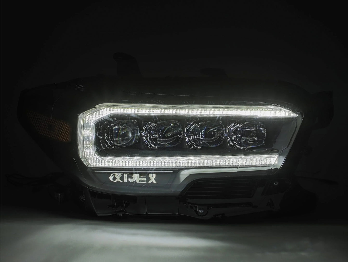 AlphaRex NOVA-Series LED Projector Headlights - 16-23 Toyota Tacoma