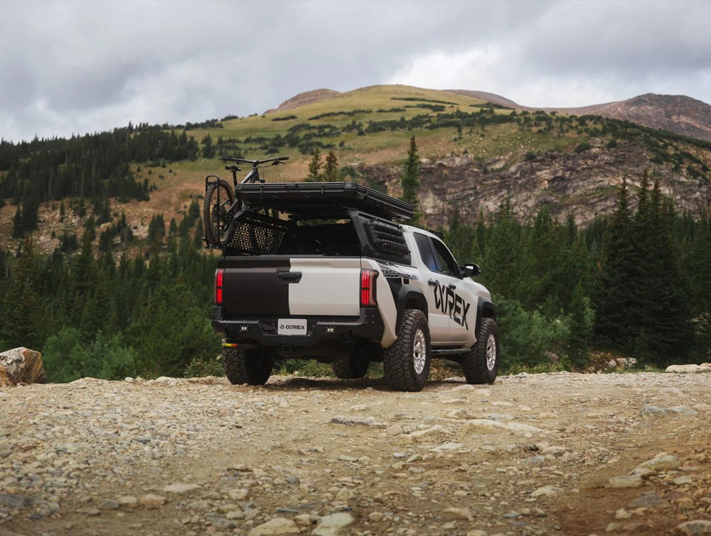 AlphaRex NOVA-Series Prismatic LED Tail Lights - 24-25 Toyota Tacoma