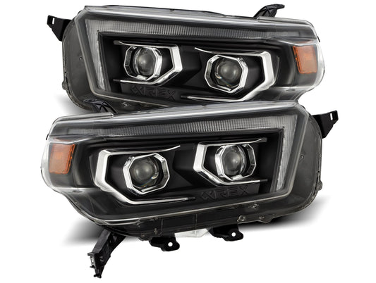 AlphaRex PRO-Series Halogen Headlights - 10-13 Toyota 4Runner