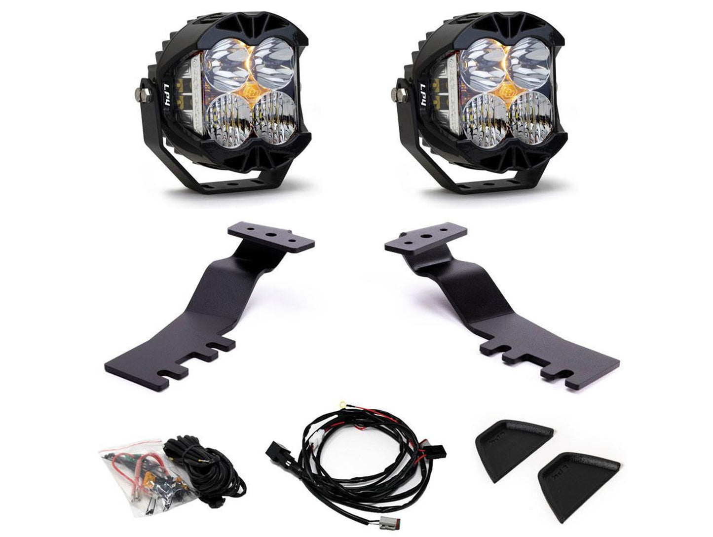 Baja Designs Toyota 4Runner LP4 A-Pillar Kit - 25+ 4Runner