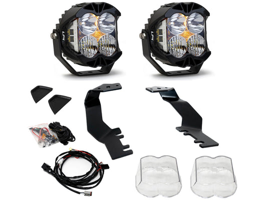 Baja Designs Toyota LP4 Pro A-Pillar Light Kit - 2022+ Tundra / 2023+ Sequoia