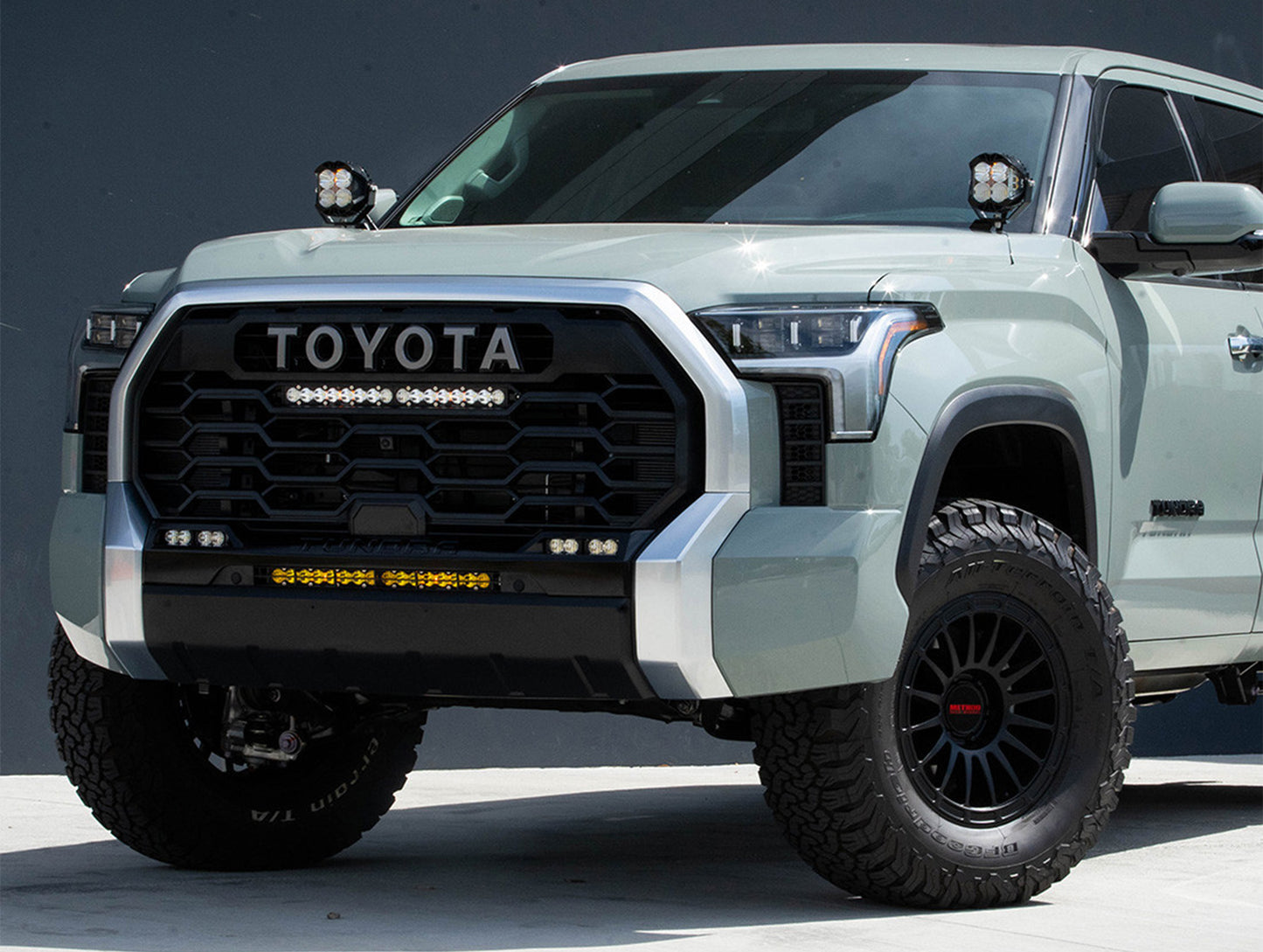 Baja Designs Toyota LP4 Pro A-Pillar Light Kit - 2022+ Tundra / 2023+ Sequoia