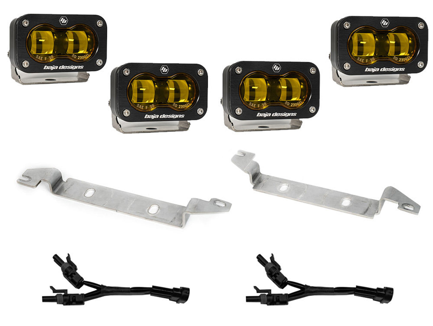 Baja Designs Toyota S2 SAE OEM Fog Light Replacement Kit - 2022+ Tundra