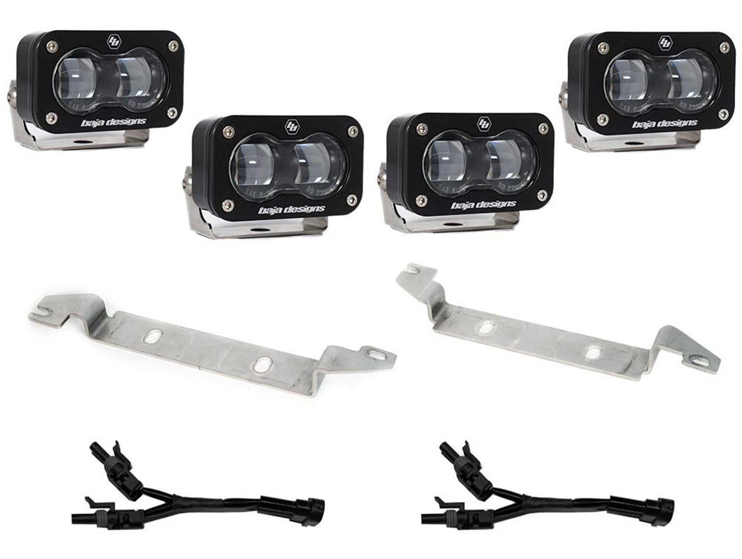 Baja Designs Toyota S2 SAE OEM Fog Light Replacement Kit - 2024+ Tacoma