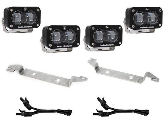 Baja Designs Toyota S2 SAE OEM Fog Light Replacement Kit - 2024+ Tacoma