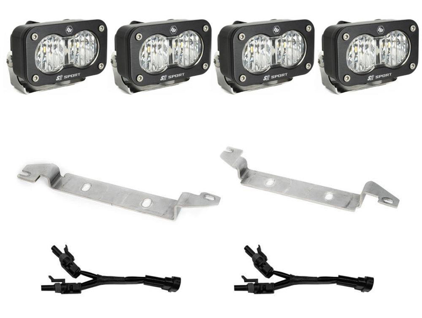 Baja Designs Toyota S2 Sport Dual Fog Pocket Light Kit - 2022+ Tundra