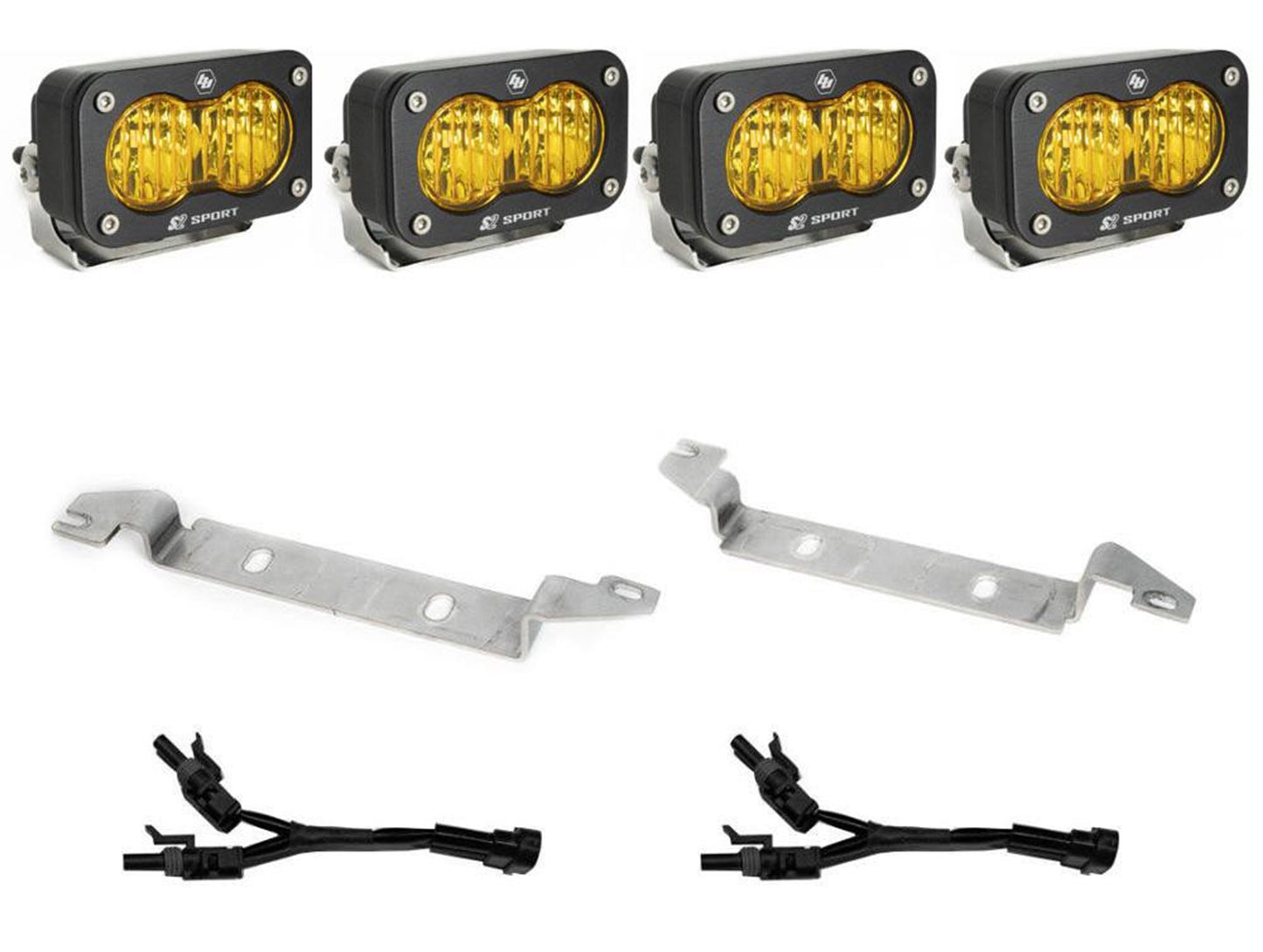 Baja Designs Toyota S2 Sport Dual Fog Pocket Light Kit - 2022+ Tundra