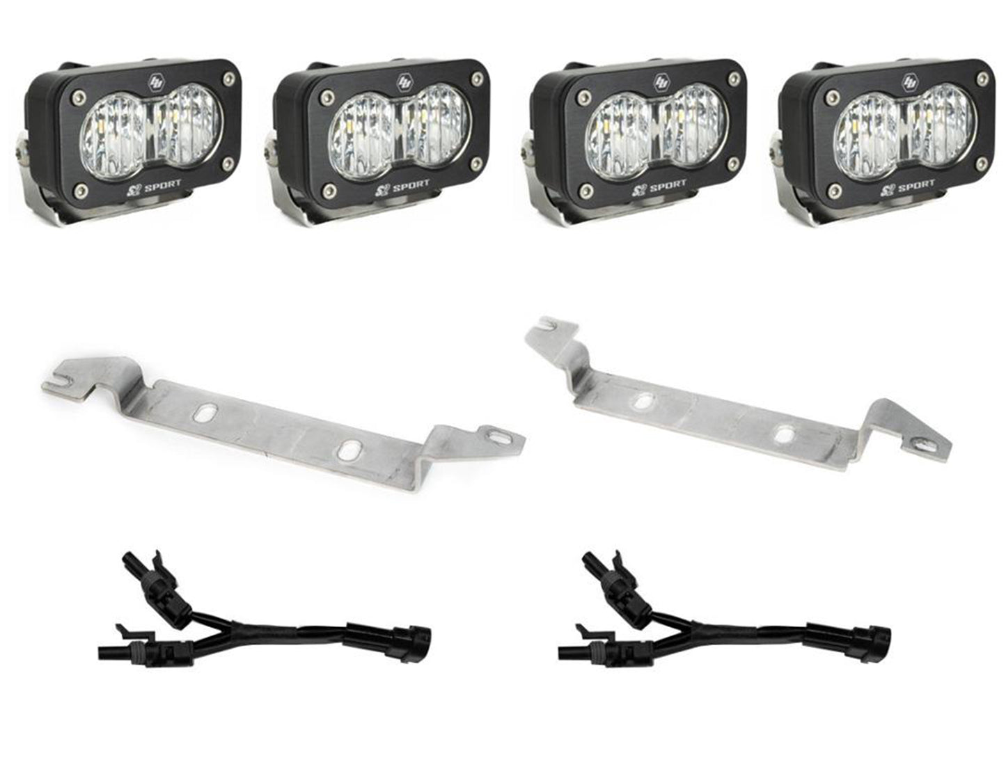 Baja Designs Toyota S2 Sport Dual Fog Pocket Light Kit - 2024+ Tacoma