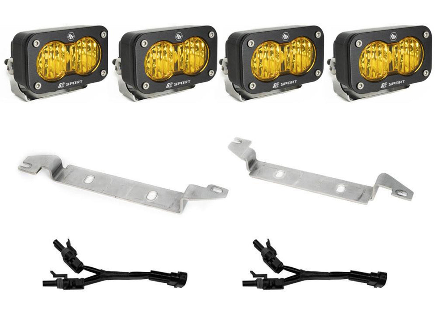 Baja Designs Toyota S2 Sport Dual Fog Pocket Light Kit - 2024+ Tacoma