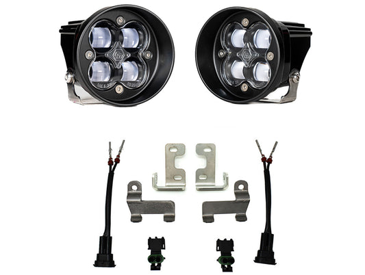 Baja Designs Toyota Squadron-R SAE Fog Pocket Light Kit - 2010-24 4Runner / 2012-23 Tacoma / 2014-21 Tundra
