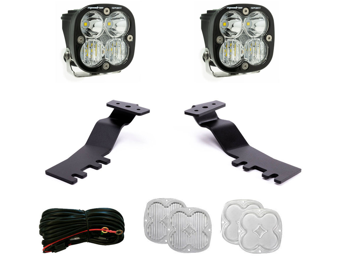 Baja Designs Toyota Tacoma Squadron A-Pillar Kit - 2024+ Tacoma