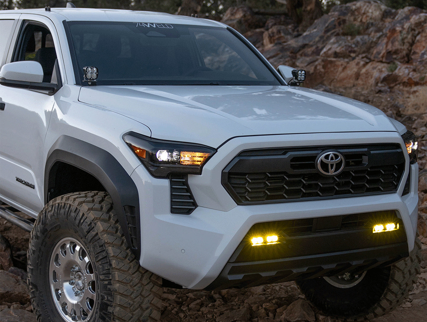 Baja Designs Toyota Tacoma Squadron A-Pillar Kit - 2024+ Tacoma