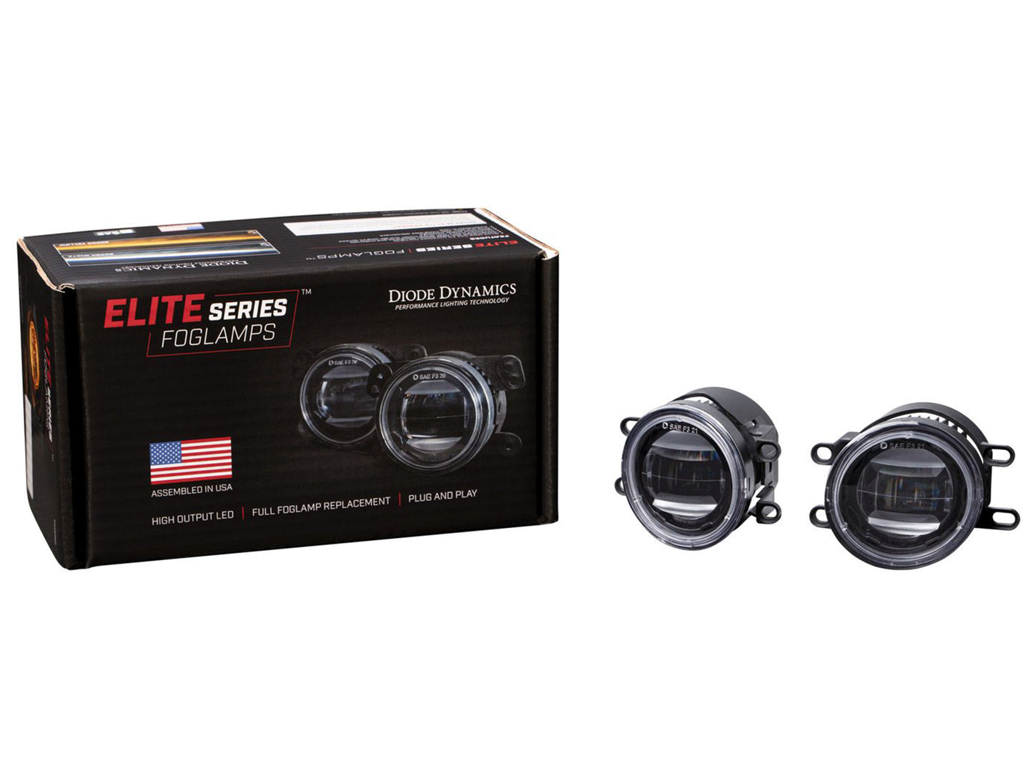 Diode Dynamics Elite Series Fog Light Kit - 14-24 Toyota 4Runner / 16-23 Tacoma / 14-21 Tundra