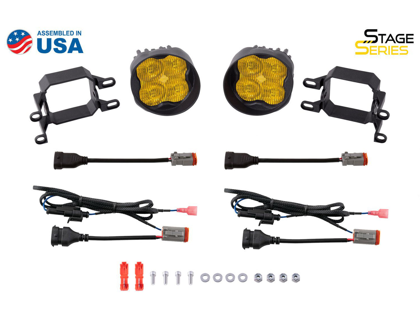 Diode Dynamics SS3 Fog Light Kit - 16-23 Toyota Tacoma / 14-24 4Runner / 14-21 Tundra