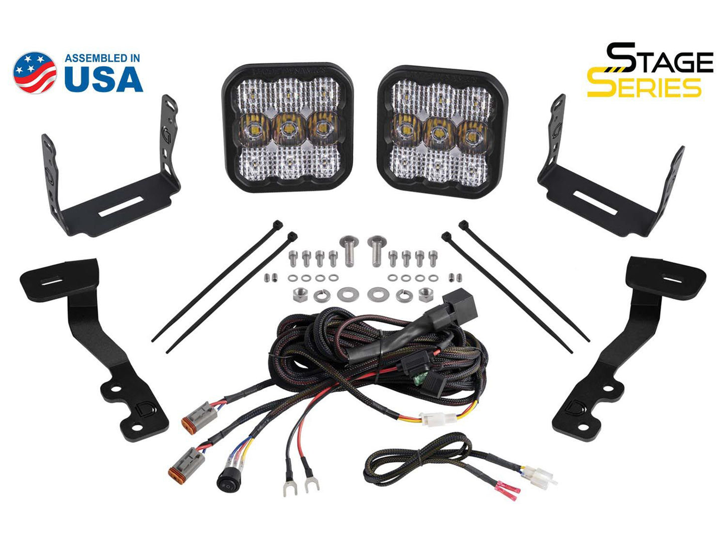 Diode Dynamics SS5 Ditch Light Kit - 22-25 Toyota Tundra