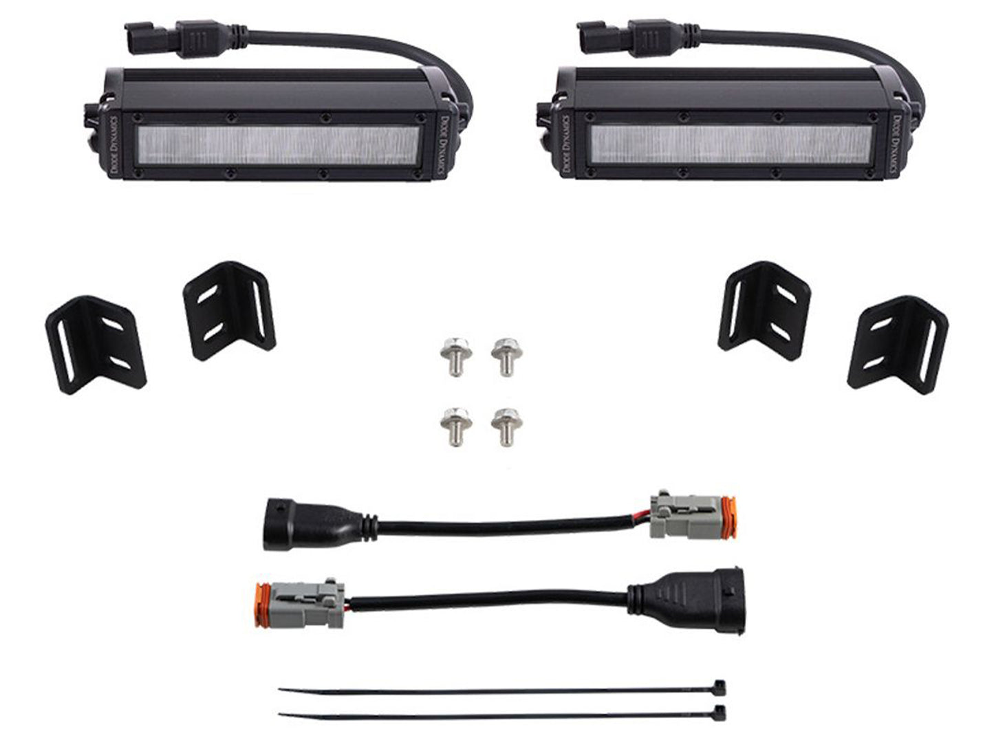 Diode Dynamics SS6 Fog Light Kit - 22+ Toyota Tundra / 24+ Tacoma