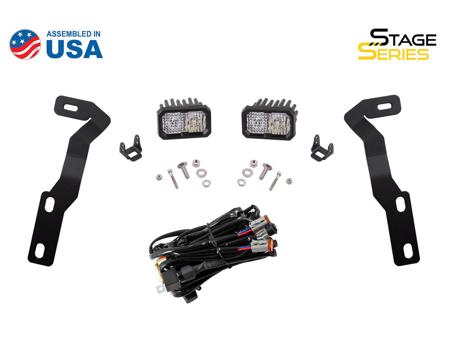 Diode Dynamics SSC2 Ditch Light Kit - 16-23 Toyota Tacoma