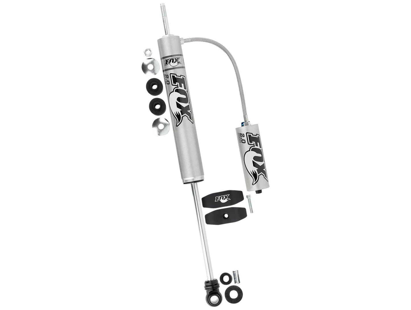 FOX 2.0 Performance Smooth Body Adjustable Reservoir Rear Shock (2-3" Lift) - 03-24 4Runner / 05-23 Tacoma