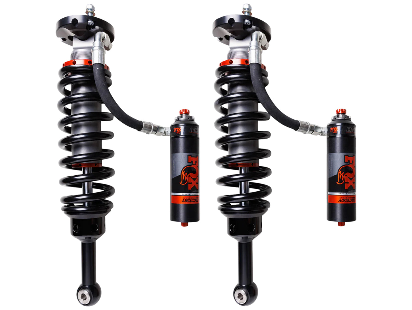 FOX 2.5 Factory Race Series Internal Bypass Adjustable Front Coilover Shocks - 03-24 4Runner