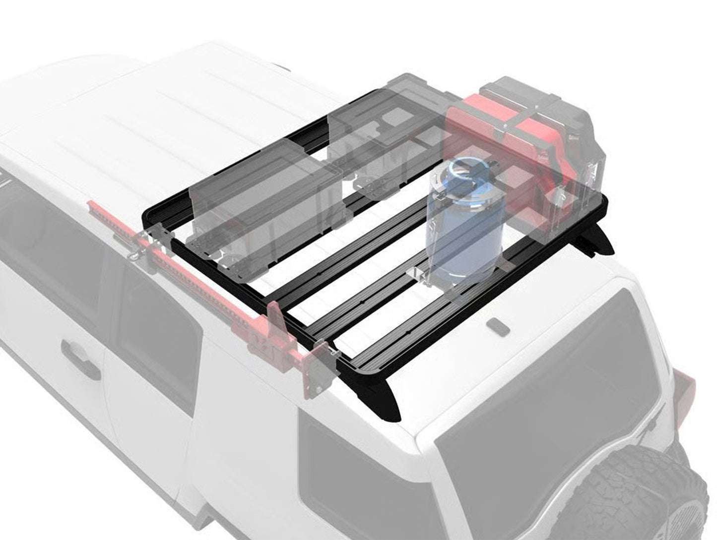 Front Runner Slimline II 1/2 Roof Rack Kit - 07-14 FJ Cruiser