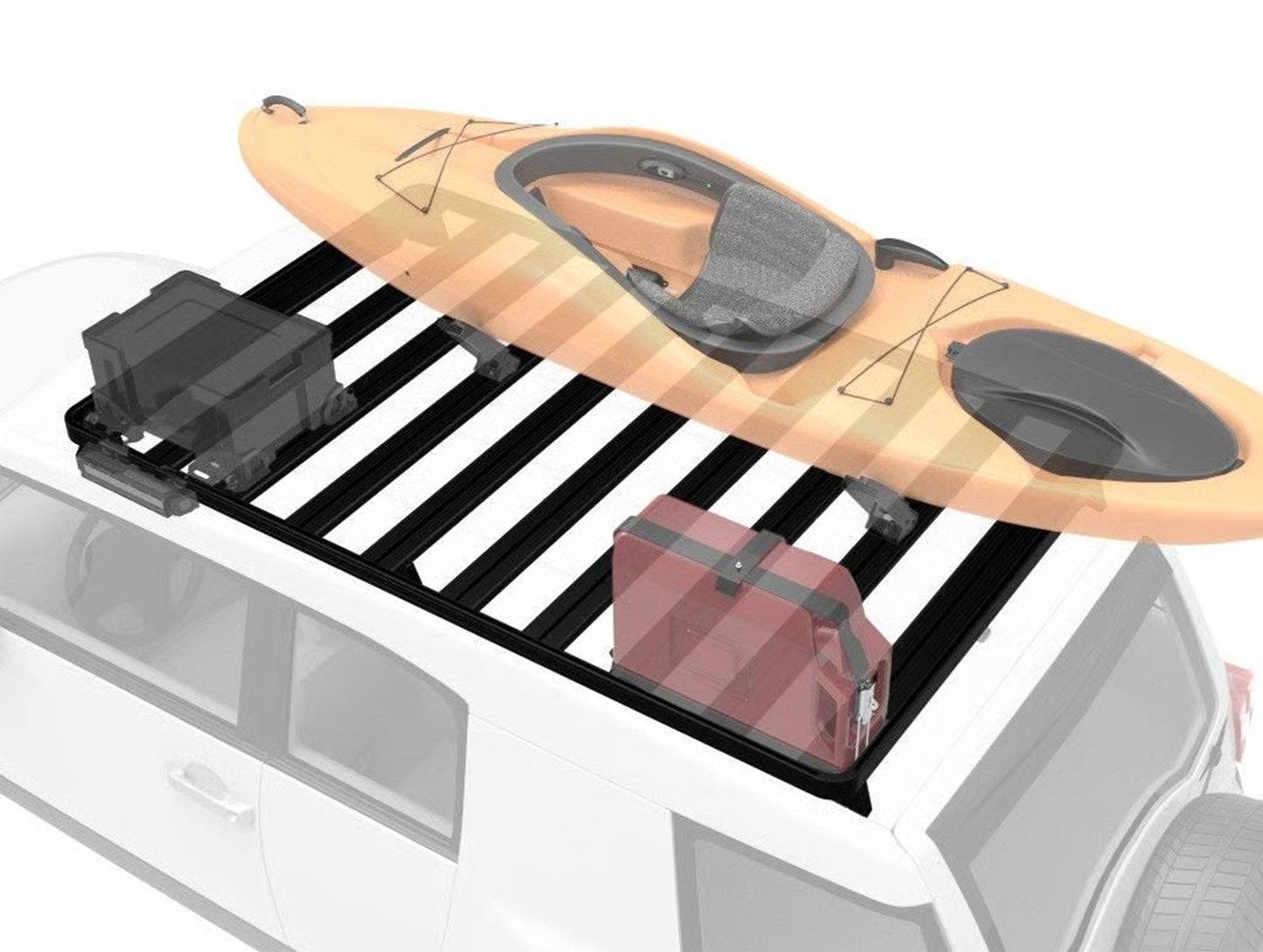 Front Runner Slimline II Roof Rack Kit - 07-14 FJ Cruiser