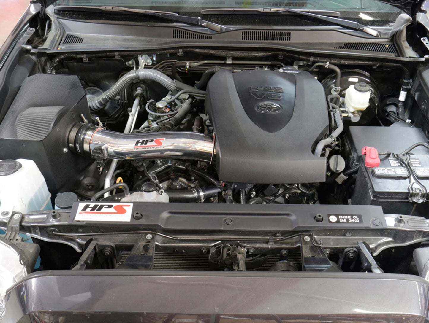 HPS Shortram Air Intake Kit - 16-22 Toyota Tacoma