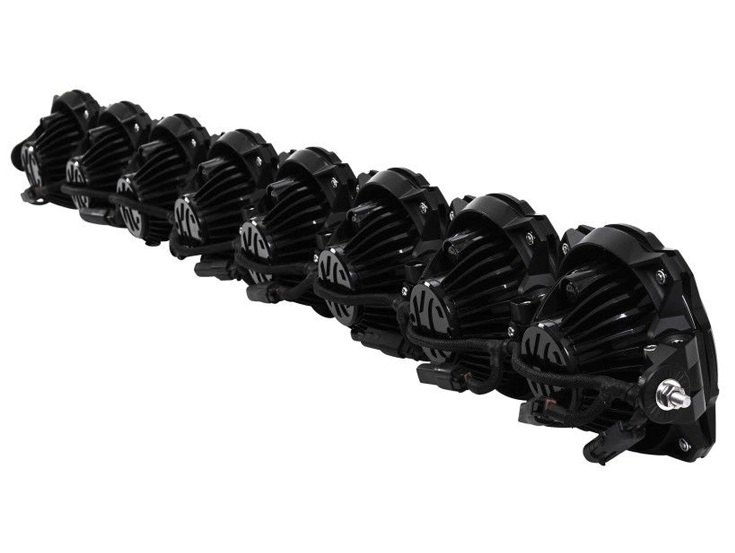 KC HiLiTES 50" Pro6 Gravity LED - 8-Light - Light Bar System - 160W Combo Beam - 05-23 Tacoma