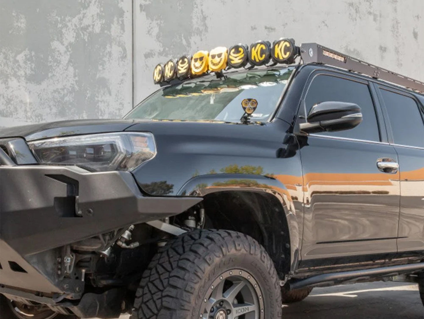 KC HiLiTES Toyota A-Pillar / Ditch Mount and Lights Bundle - 02-24 4Runner