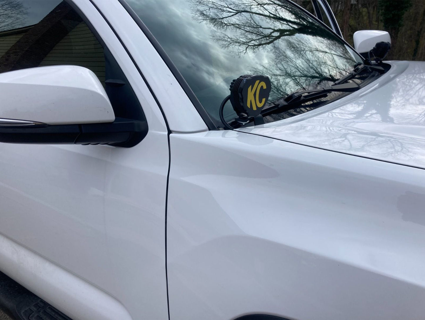 KC HiLiTES Toyota A-Pillar / Ditch Mount and Lights Bundle - 05+ Tacoma