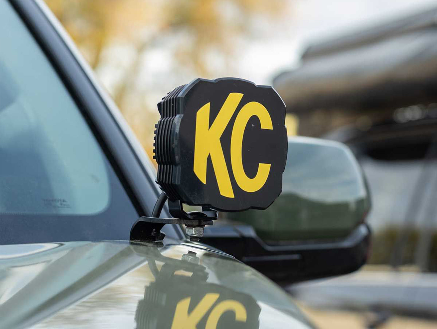 KC HiLiTES Toyota A-Pillar / Ditch Mount and Lights Bundle - 22+ Tundra