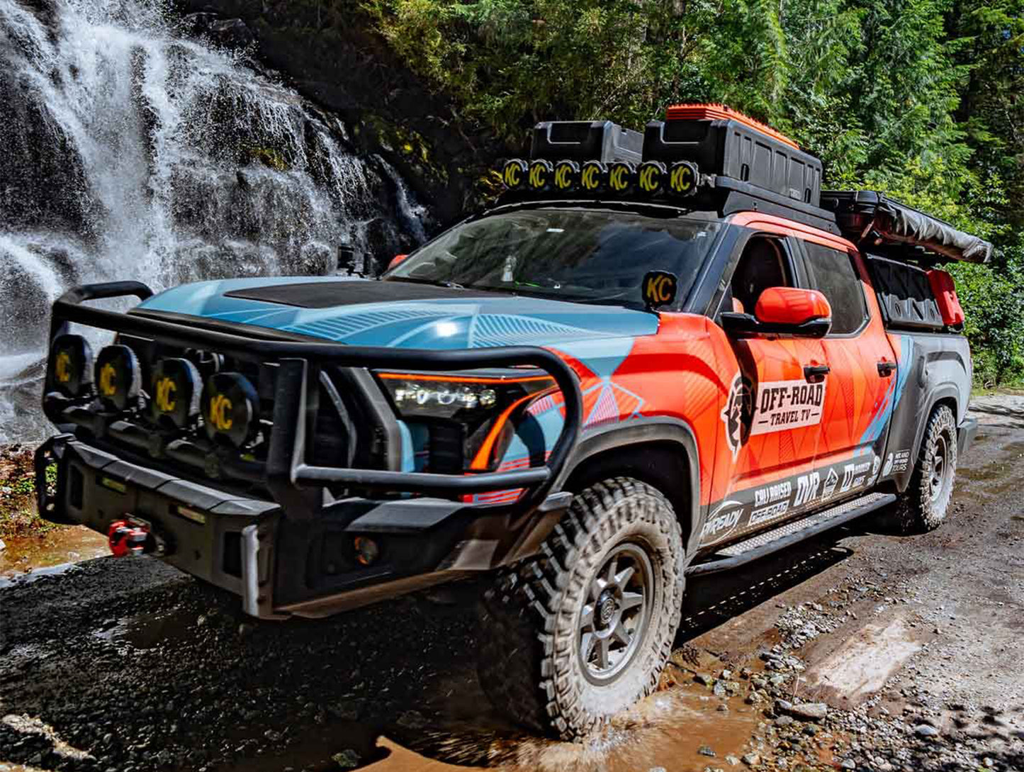 KC HiLiTES Toyota A-Pillar / Ditch Mount and Lights Bundle - 22+ Tundra