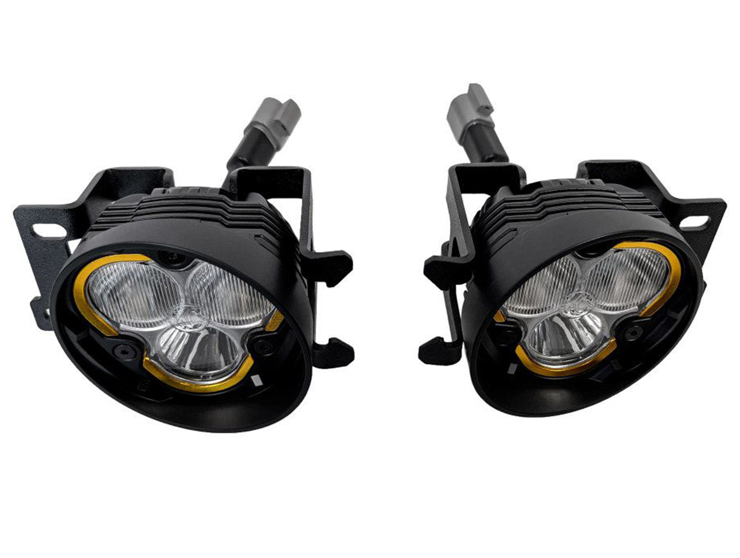 KC HiLiTES Toyota FLEX ERA 3 Fog Pocket Kit Off-Road Bundle - 10-24 4Runner / 12-23 Tacoma / 14-21 Tundra