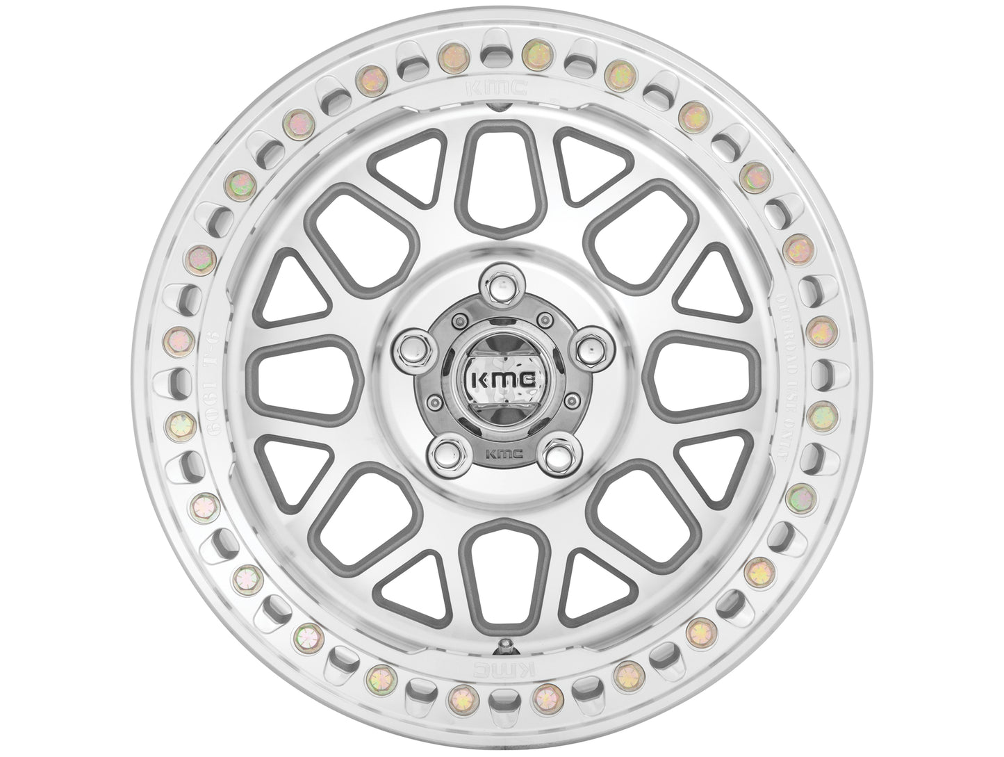 KMC Grenade Crawl Beadlock Wheels - 17x8.5 / 6x139 / +0