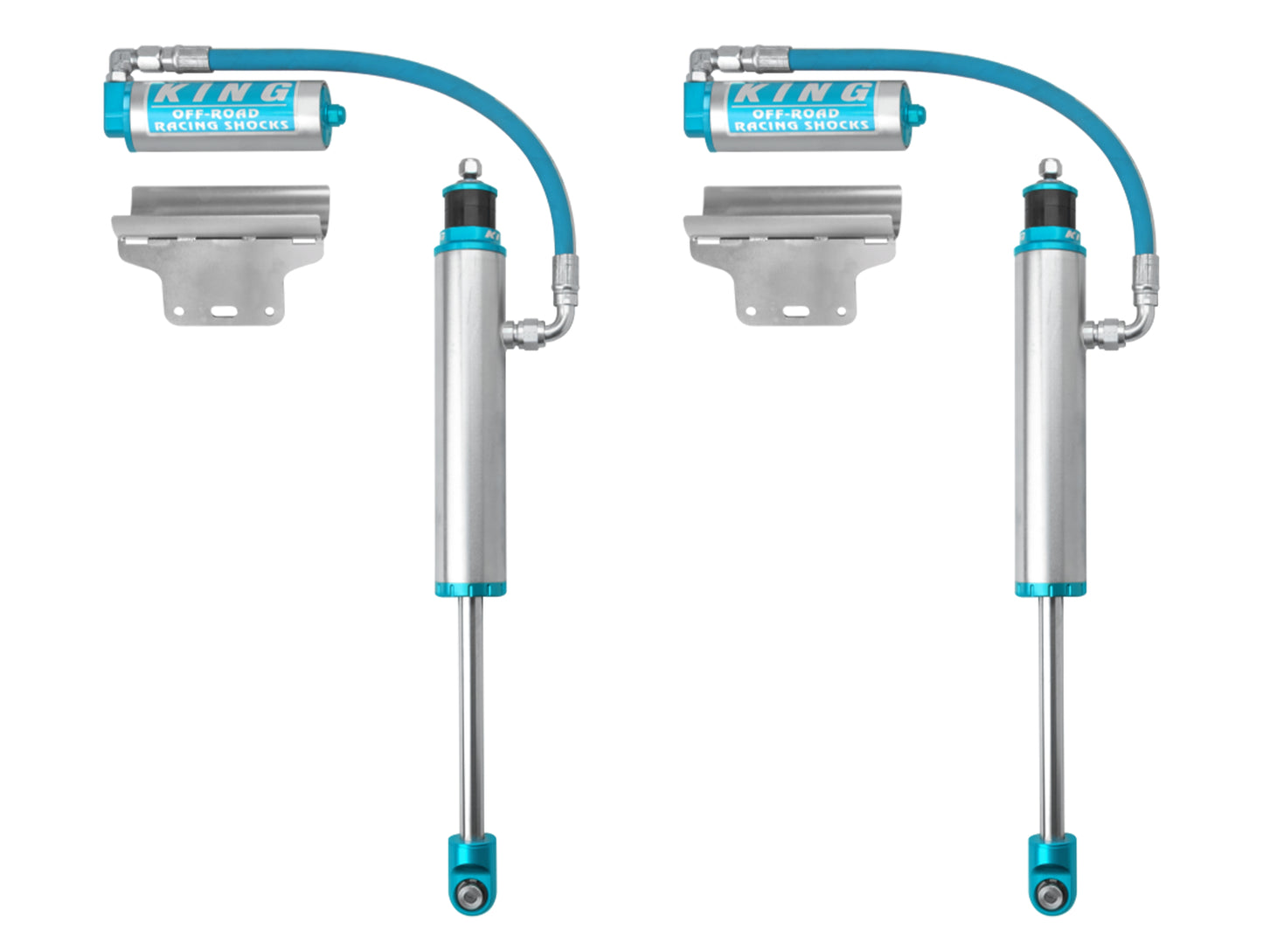 King Shocks 0-1.5" Rear 2.5 Remote Reservoir Shock Pair - 16-23 Tacoma